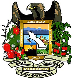 Escudo Municipio San Quintín